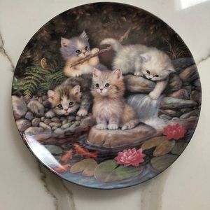 Bradford Exchange Bradex Am Seerosenteich Plate